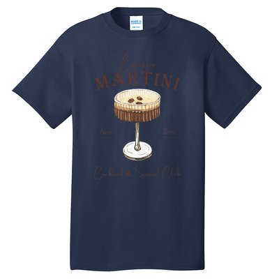 Espresso Martini Social Club Drinking Vintage Tall T-Shirt