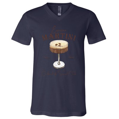 Espresso Martini Social Club Drinking Vintage V-Neck T-Shirt