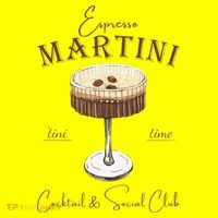 Espresso Martini Social Club Drinking Vintage Kids T-Shirt