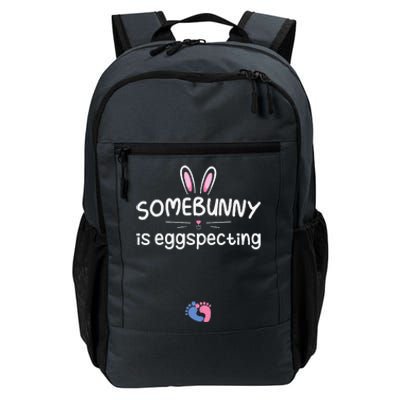 Expecting Mom Somebunny Is Eggspecting Easter Pregnancys Daily Commute Backpack