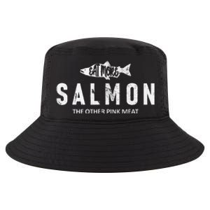 Eat More Salmon The Other Pink Meat Funny Fishing Fisherman Cool Comfort Performance Bucket Hat