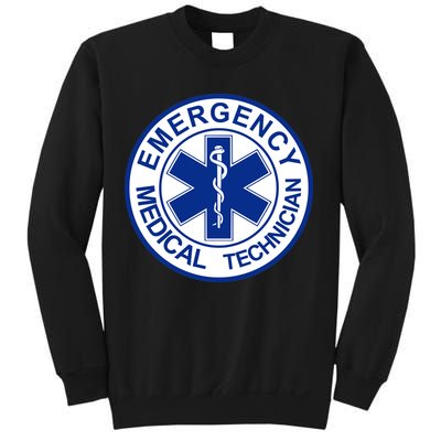 EMT Emergency Medical Technician Logo Sweatshirt