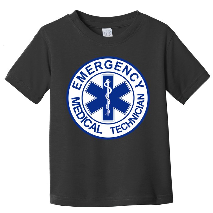 EMT Emergency Medical Technician Logo Toddler T-Shirt