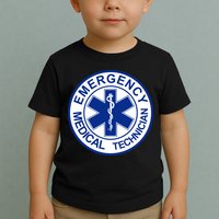 EMT Emergency Medical Technician Logo Toddler T-Shirt