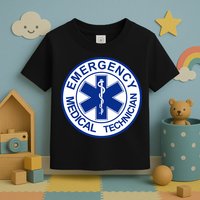 EMT Emergency Medical Technician Logo Toddler T-Shirt