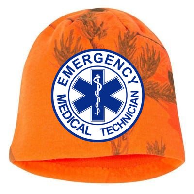 EMT Emergency Medical Technician Logo Kati - Camo Knit Beanie