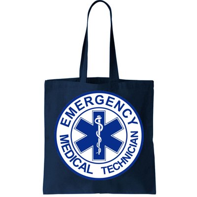 EMT Emergency Medical Technician Logo Tote Bag