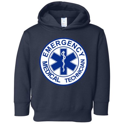 EMT Emergency Medical Technician Logo Toddler Hoodie