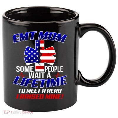 EMT Mom 11oz C Handle Ceramic Mug