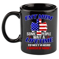 EMT Mom 11oz C Handle Ceramic Mug