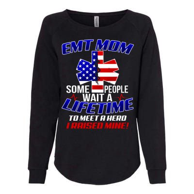 EMT Mom Womens California Wash Sweatshirt