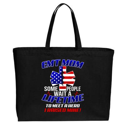 EMT Mom Cotton Canvas Jumbo Tote