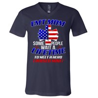 EMT Mom V-Neck T-Shirt