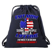 EMT Mom Drawstring Bag