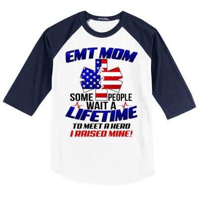 EMT Mom Baseball Sleeve Shirt