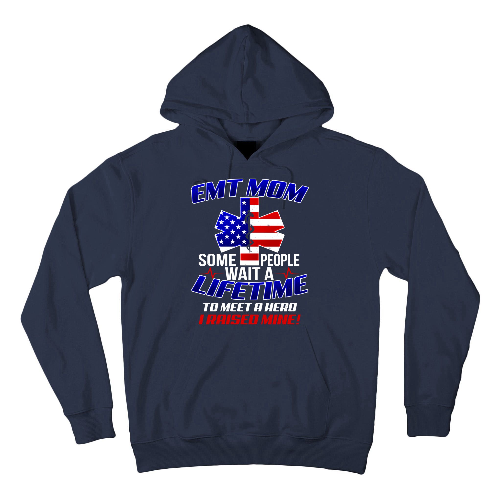 EMT Mom Tall Hoodie
