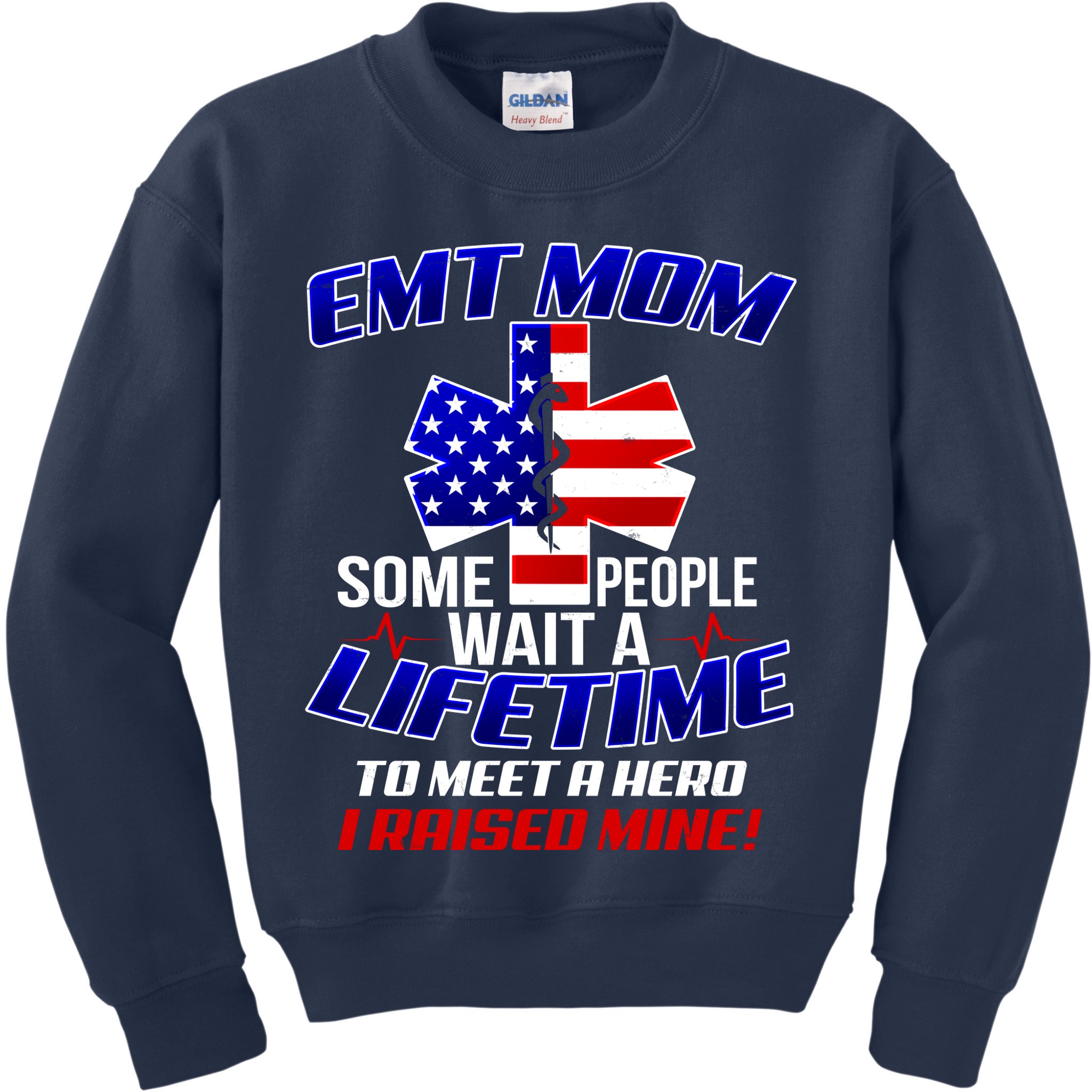 EMT Mom Kids Sweatshirt