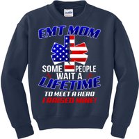 EMT Mom Kids Sweatshirt