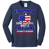 EMT Mom Kids Long Sleeve Shirt