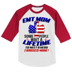 EMT Mom Kids Colorblock Raglan Jersey