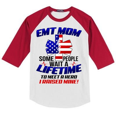 EMT Mom Kids Colorblock Raglan Jersey