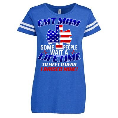 EMT Mom Enza Ladies Jersey Football T-Shirt