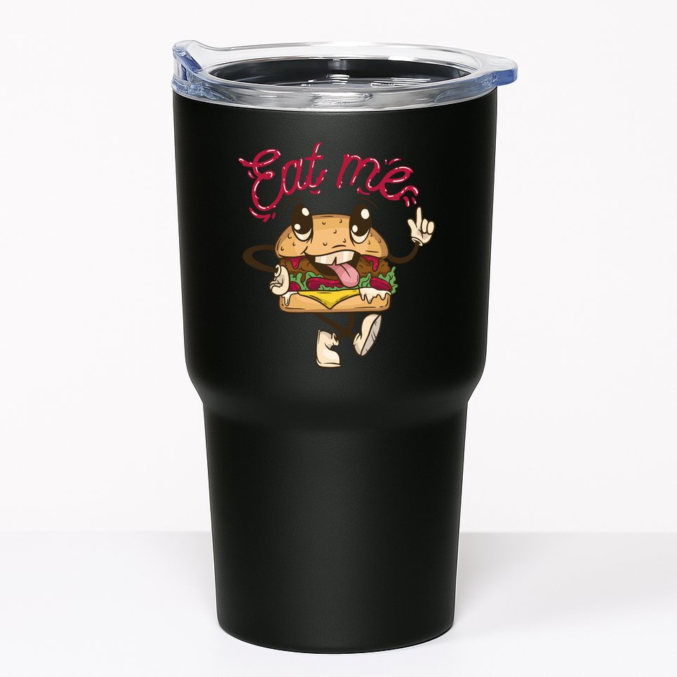 Eat Me Tasty Burger Tumbler