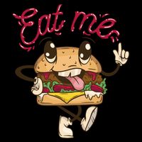 Eat Me Tasty Burger Poster