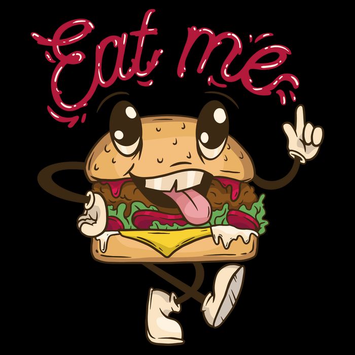 Eat Me Tasty Burger Poster