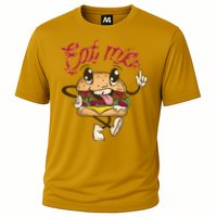 Eat Me Tasty Burger Cooling Performance Crew T-Shirt
