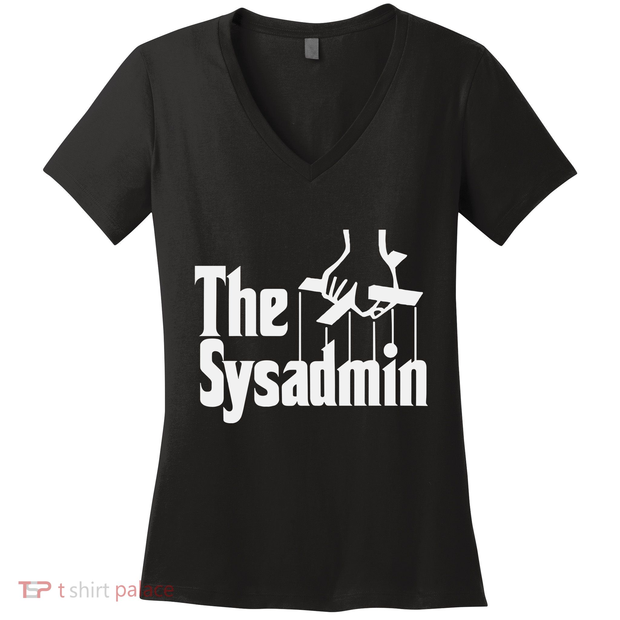 Elon Musk The Sysadmin Women's V-Neck T-Shirt