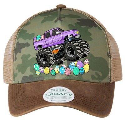 Easter Monster Truck Easter Eggs Legacy Tie Dye Trucker Hat