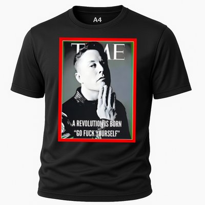 Elon Musk The Time A Revolution Is Born Go Fuck Yourself Performance Shirt