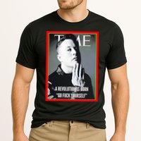 Elon Musk The Time A Revolution Is Born Go Fuck Yourself Cooling Performance Crew T-Shirt