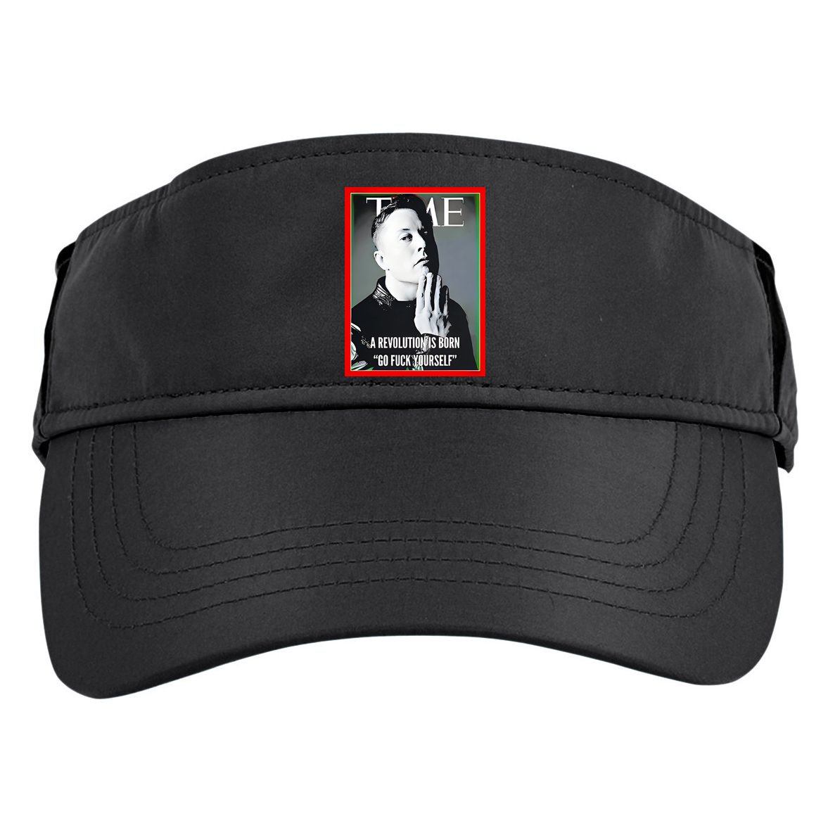 Elon Musk The Time A Revolution Is Born Go Fuck Yourself Adult Drive Performance Visor