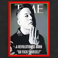 Elon Musk The Time A Revolution Is Born Go Fuck Yourself Adult Drive Performance Visor