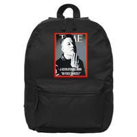 Elon Musk The Time A Revolution Is Born Go Fuck Yourself 16 in Basic Backpack