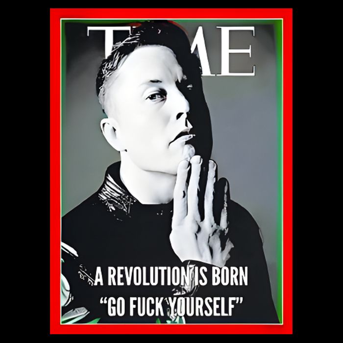Elon Musk The Time A Revolution Is Born Go Fuck Yourself Premium T-Shirt