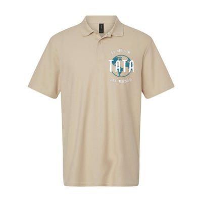 El Mejor Tata Del Mundo Fathers Day Love Proud Papa Softstyle Adult Sport Polo