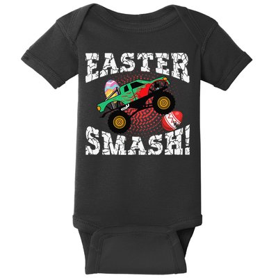 Easter Monster Truck Easter Smash Women Baby Bodysuit
