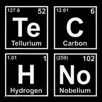 Edm Music Techno Periodic Table Chemistry For Dj Producer 16 in Basic Backpack
