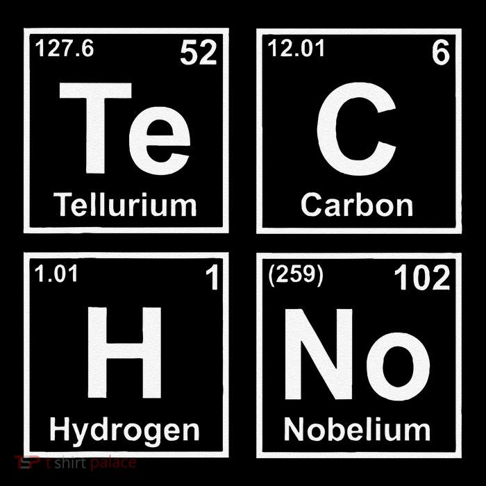 Edm Music Techno Periodic Table Chemistry For Dj Producer 16 in Basic Backpack