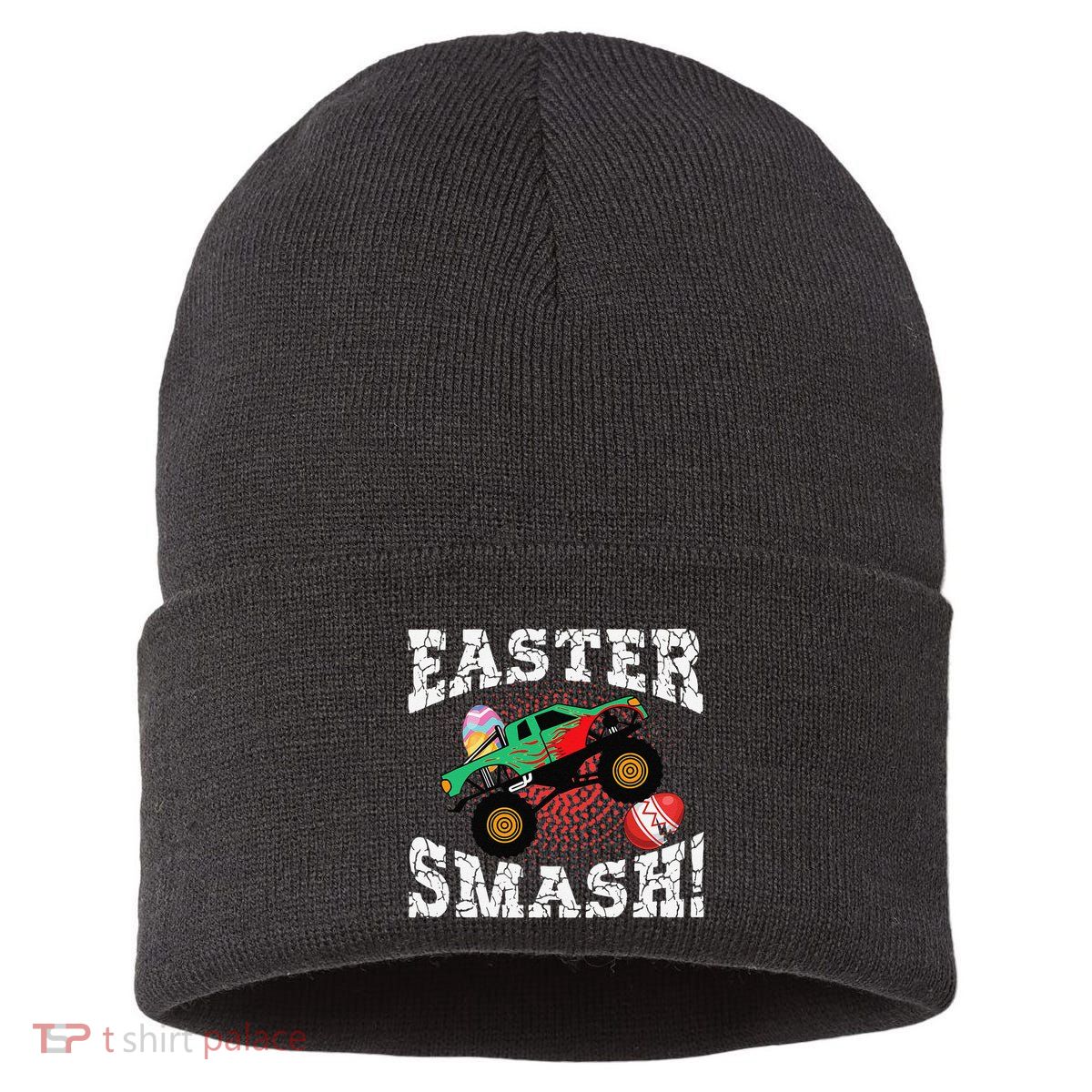 Easter Monster Truck Easter Smash Women Sustainable Knit Beanie