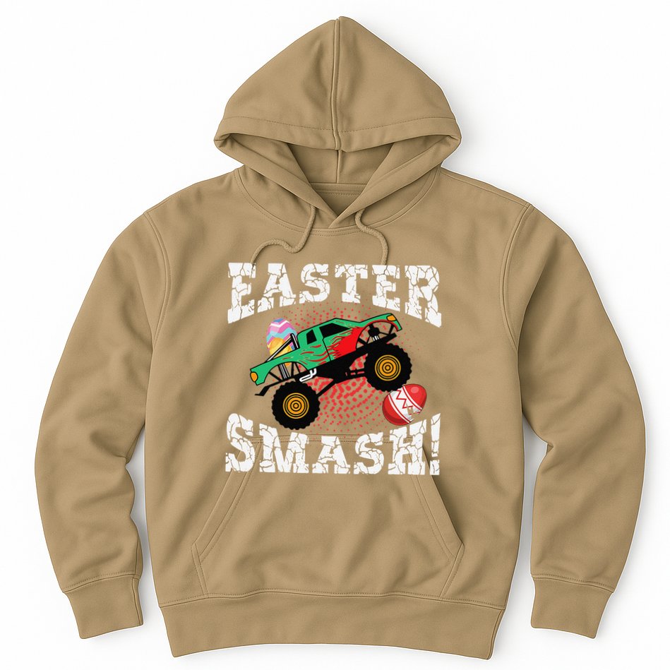 Easter Monster Truck Easter Smash Women Hoodie