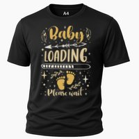 Expecting Mom To Be, Pregnancy Announcement, Baby Loading Cooling Performance Crew T-Shirt