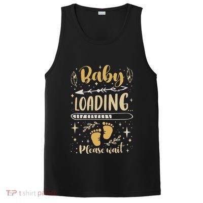 Expecting Mom To Be, Pregnancy Announcement, Baby Loading PosiCharge Competitor Tank