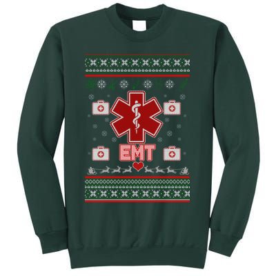 EMT Medic Ugly Christmas Sweater Sweatshirt