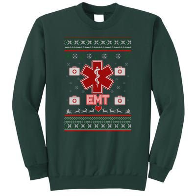 EMT Medic Ugly Christmas Sweater Sweatshirt