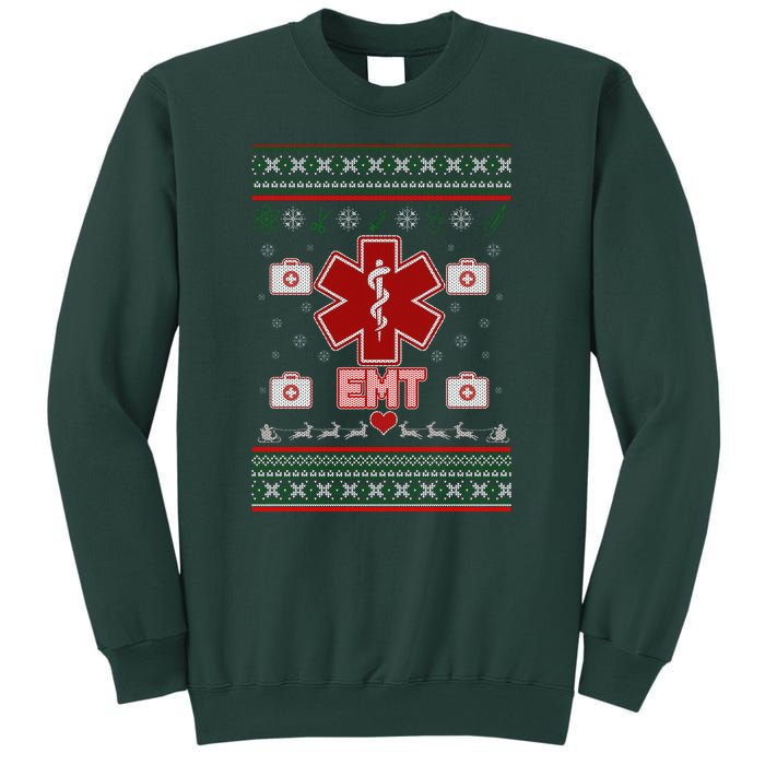 EMT Medic Ugly Christmas Sweater Sweatshirt