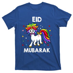 Eid Mubarak Unicorn Eid Fitr For Mom Gift T-Shirt